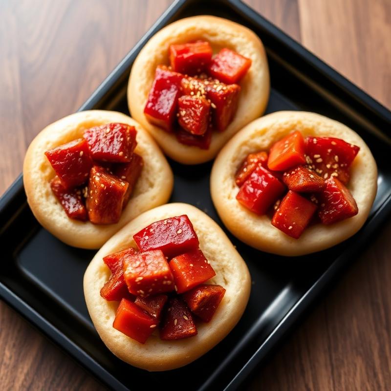 Char Siu Open Bun Bento